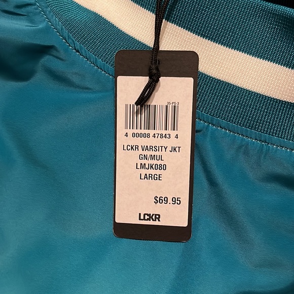 Men’s LCKR Varsity Jacket NWT - Picture 6 of 7